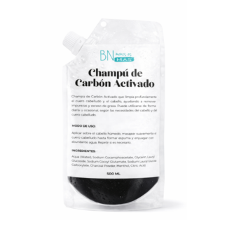 Champú de Carbón Activado 500ml