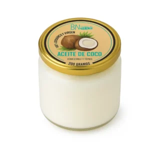 Aceite de coco puro prensado en frío BN Menos es Más 200 g