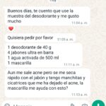 Desodorante Natural y Jabón Ultra – Opinión y Pedido de Cliente