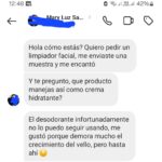 Limpiador Facial y Desodorante Natural – Opinión de Cliente
