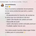 Testimonio de Yoryanis Beauty sobre productos BN Menos es Más